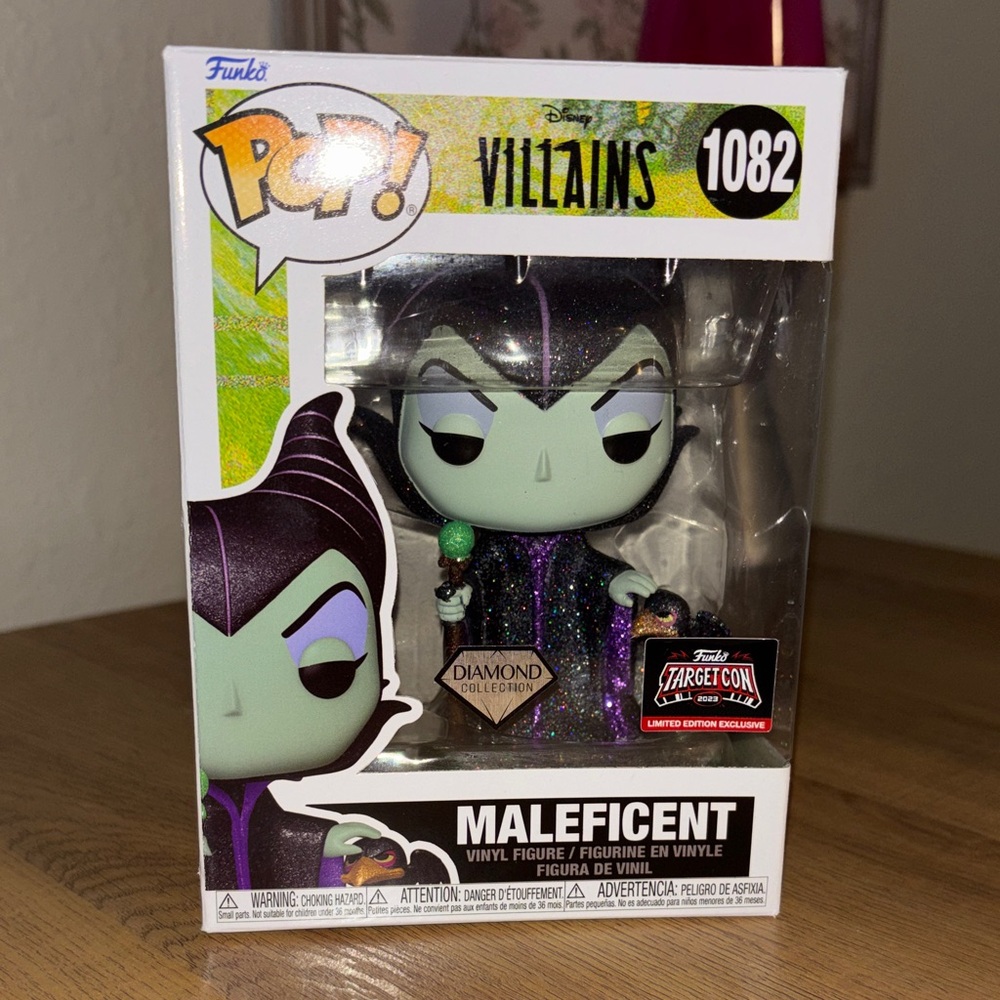 Maleficent Glitter Funko Pop Diamond Collection Target Exclusive